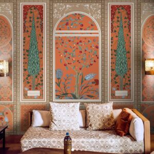Royal Persian Arch Garden Wallpaper