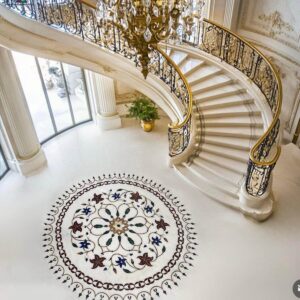 Marble Inlay Art Collection (Pietra Dura Wall Panels, Table Tops & Floor Medallions)